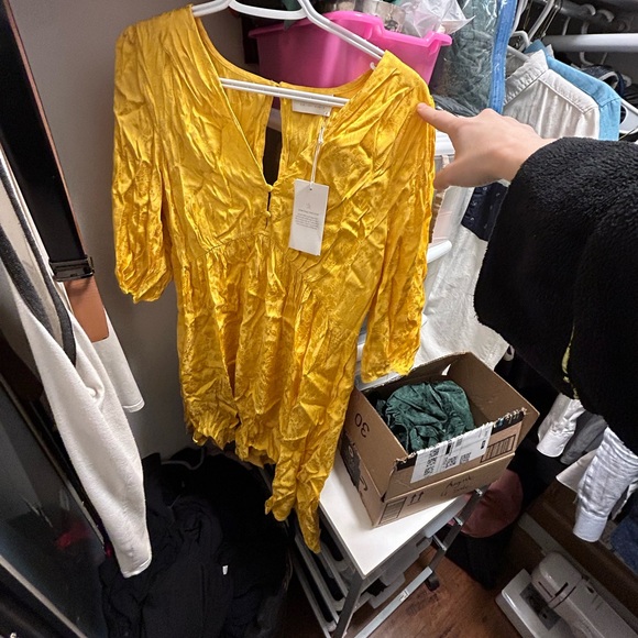 Elia mini goldenrod yellow Auguste the label - Picture 3 of 5